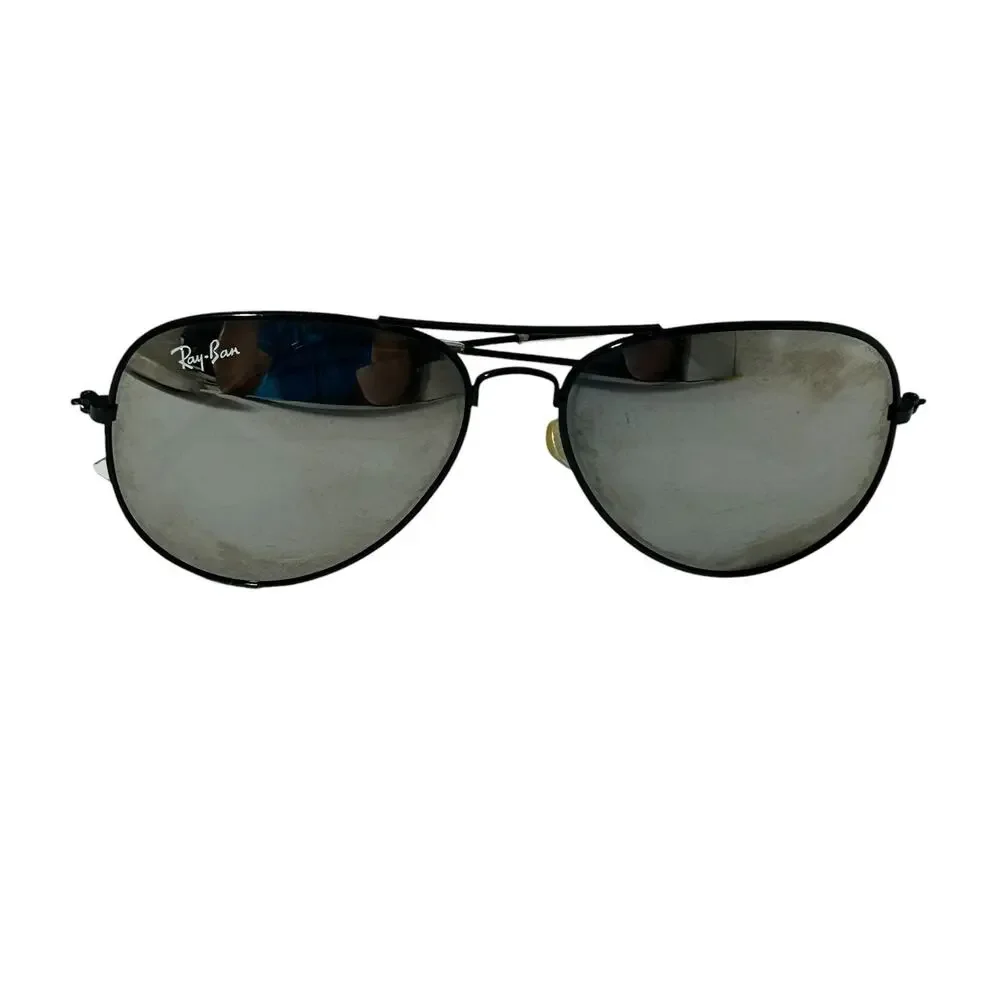 Ray-Ban RB3025 Aviator Large Metal 62-14-135 Black Sunglasses